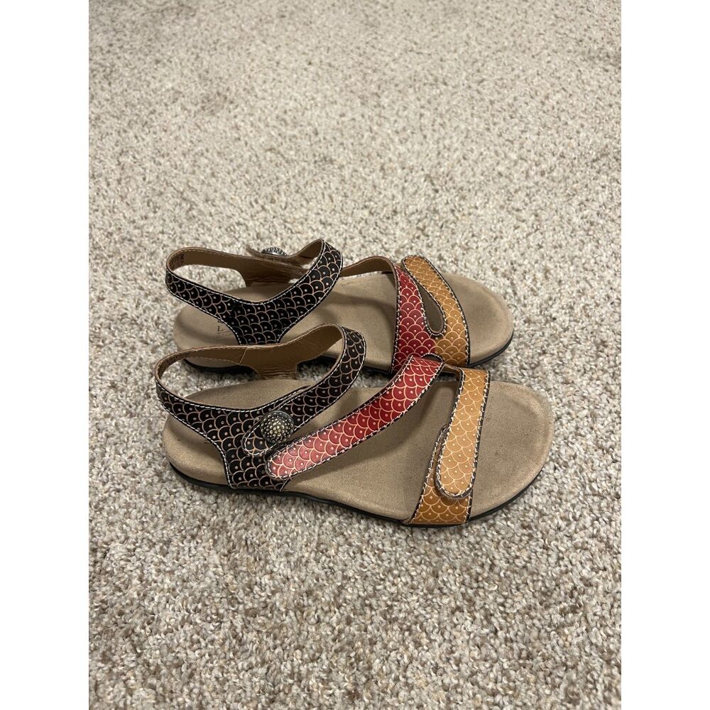 L’Artiste Spring Step Women’s 37 Multicolor Leather Sandals